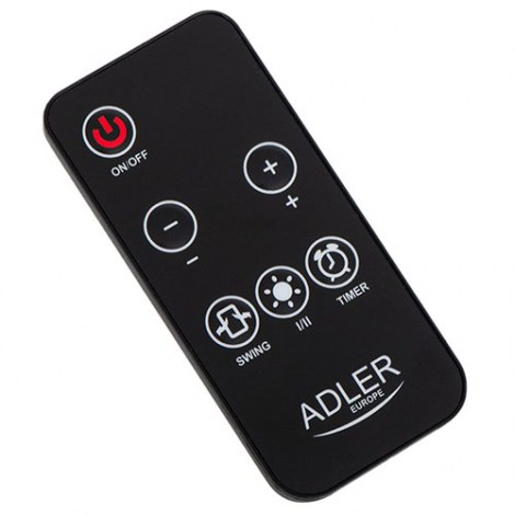 Adler | Heater | AD 7731 | Ceramic | 2200 W | Number of power levels 2 | Suitable for rooms up to 20 m² | Black - 5